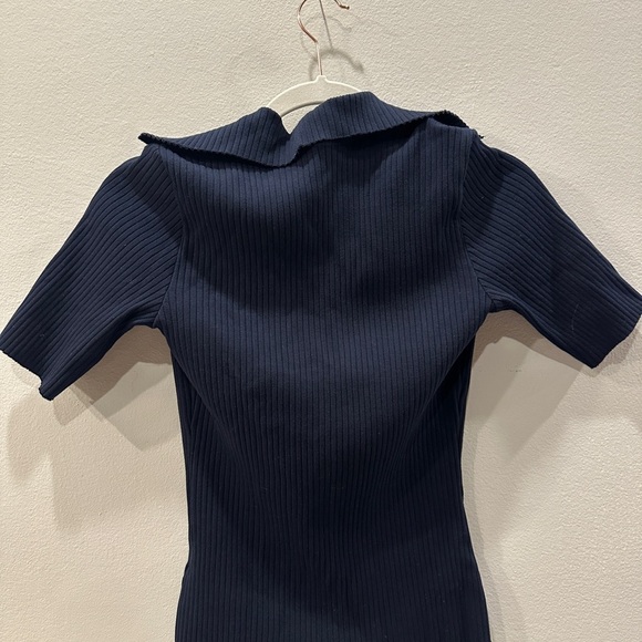 Cotton Citizen - Ibiza Short Sleeve Ribbed Polo Shirt - Picture 4 of 5